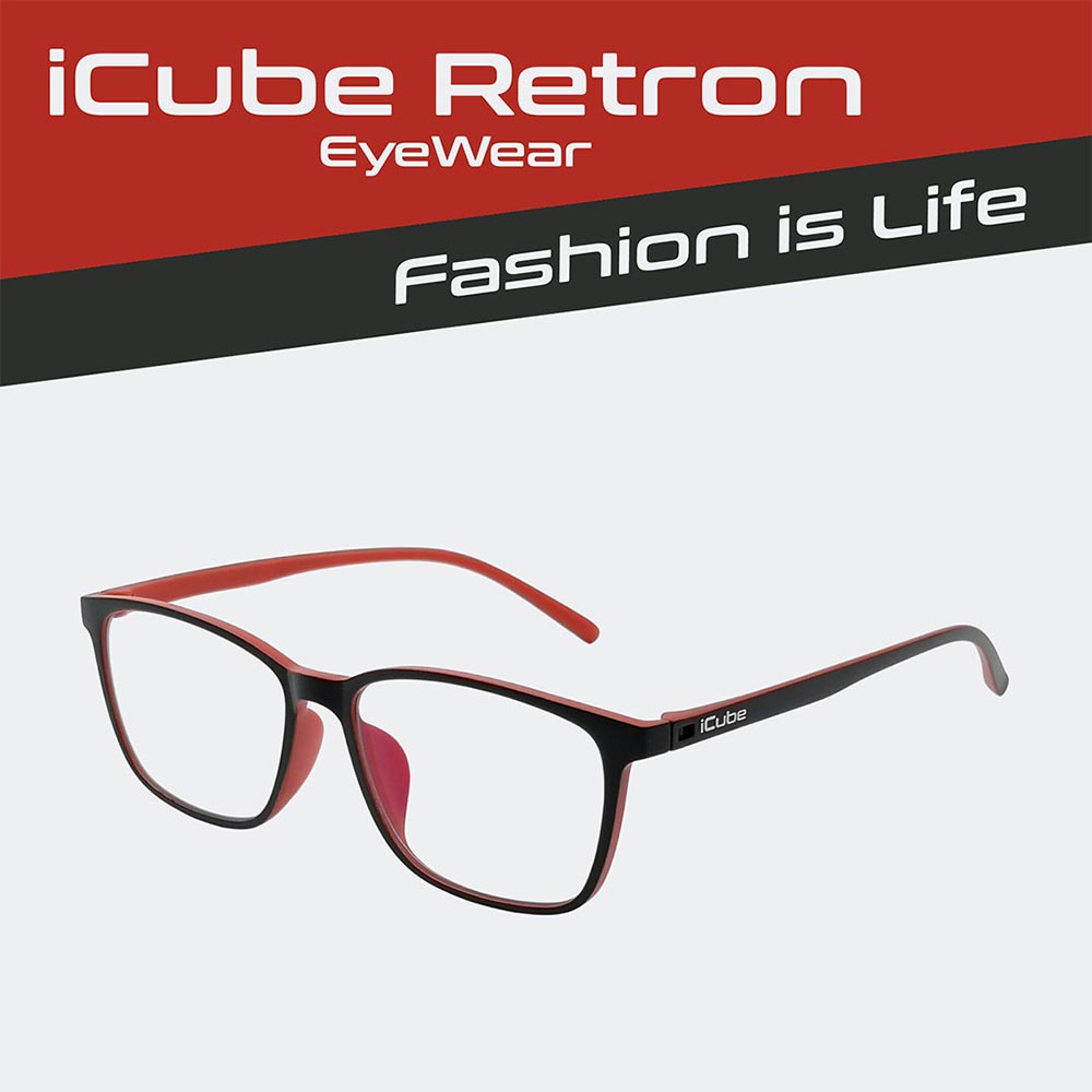 iCube Retron - Kékfény szűrő szemüveg Piros - iCube®