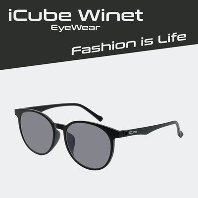 iCube Winet - Kékfény szűrő szemüveg Fekete - Fényre sötétedő lencsével - iCube®